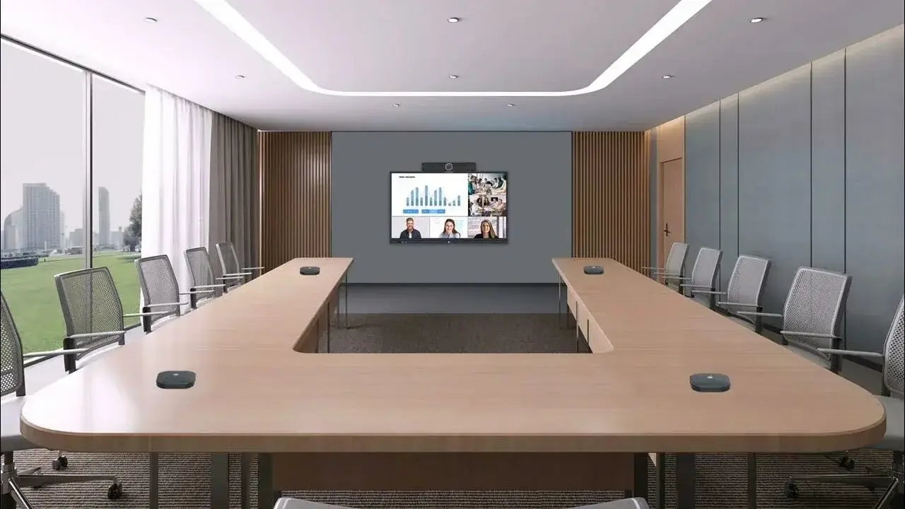 Advanced AV control panel in a VenuEx hall