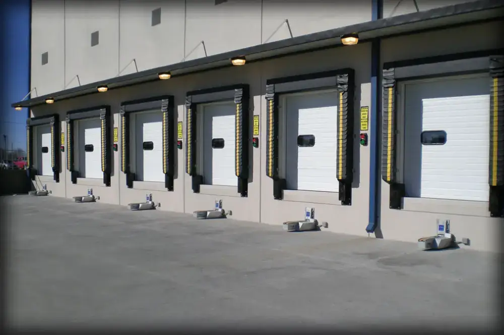 A dedicated loading bay for event equipment